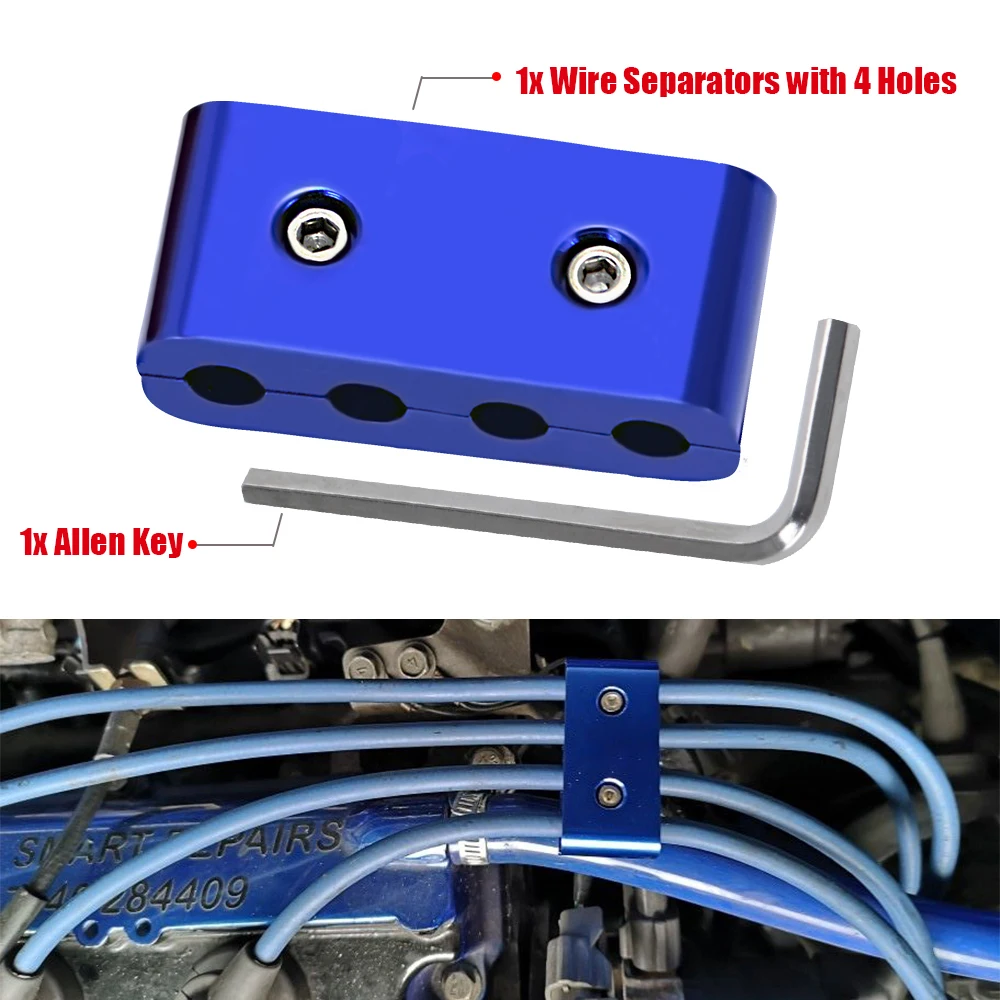 Автомобильная свеча зажигания электрический провод зажим сепаратор для кабеля
