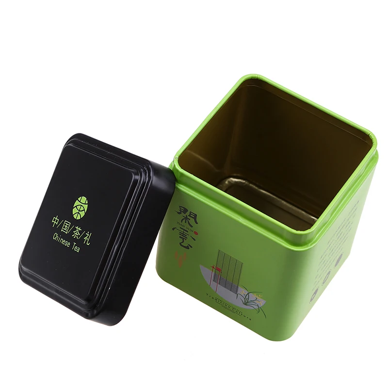 Железная жестяная коробка для хранения шоколада WCIC-Tea Caddies