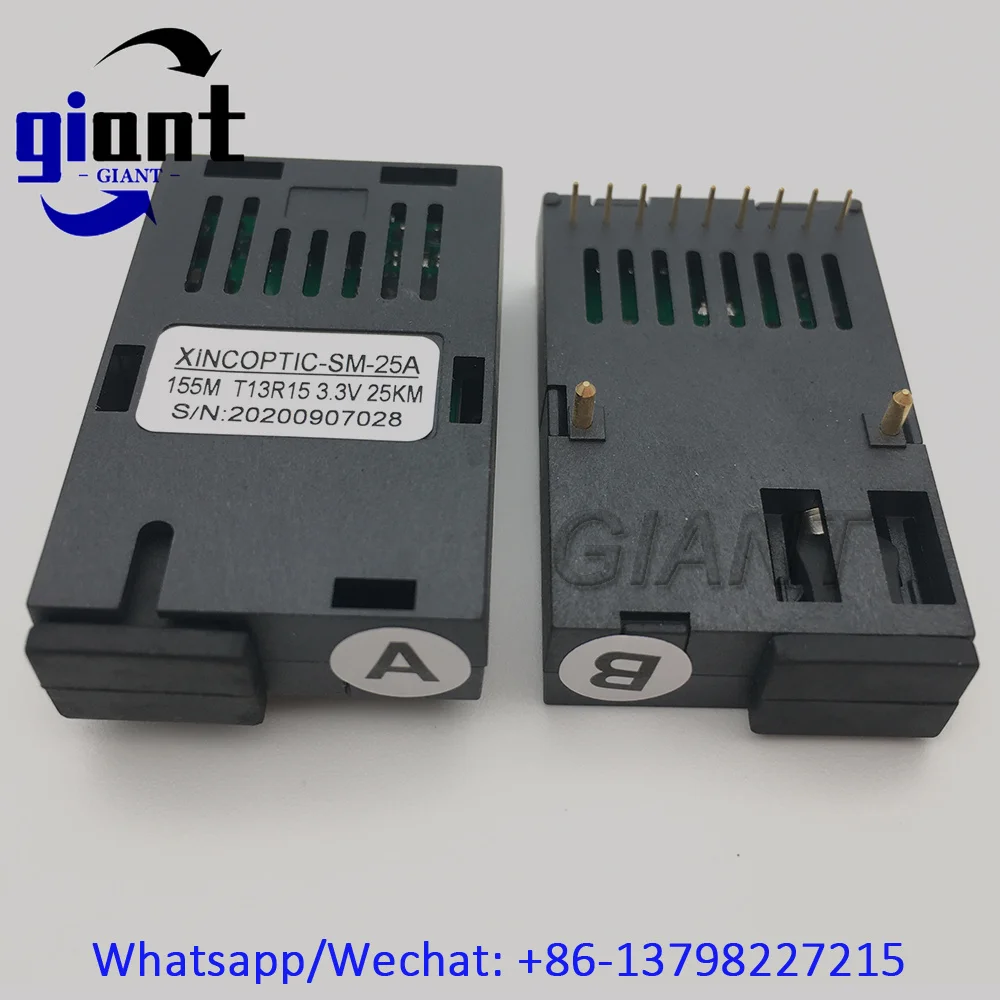 1x9 SFP 155M BIDI 1310/1550 нм 25 км SC одномодовый симплекс 3,3 В SM ...