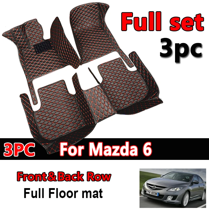 

Автомобильные коврики для Mazda6 Mazda 6 Atenza GH 2007 ~ 2011, коврики от грязи, автомобильные коврики, полный комплект, водонепроницаемые коврики, коврики, автомобильные аксессуары