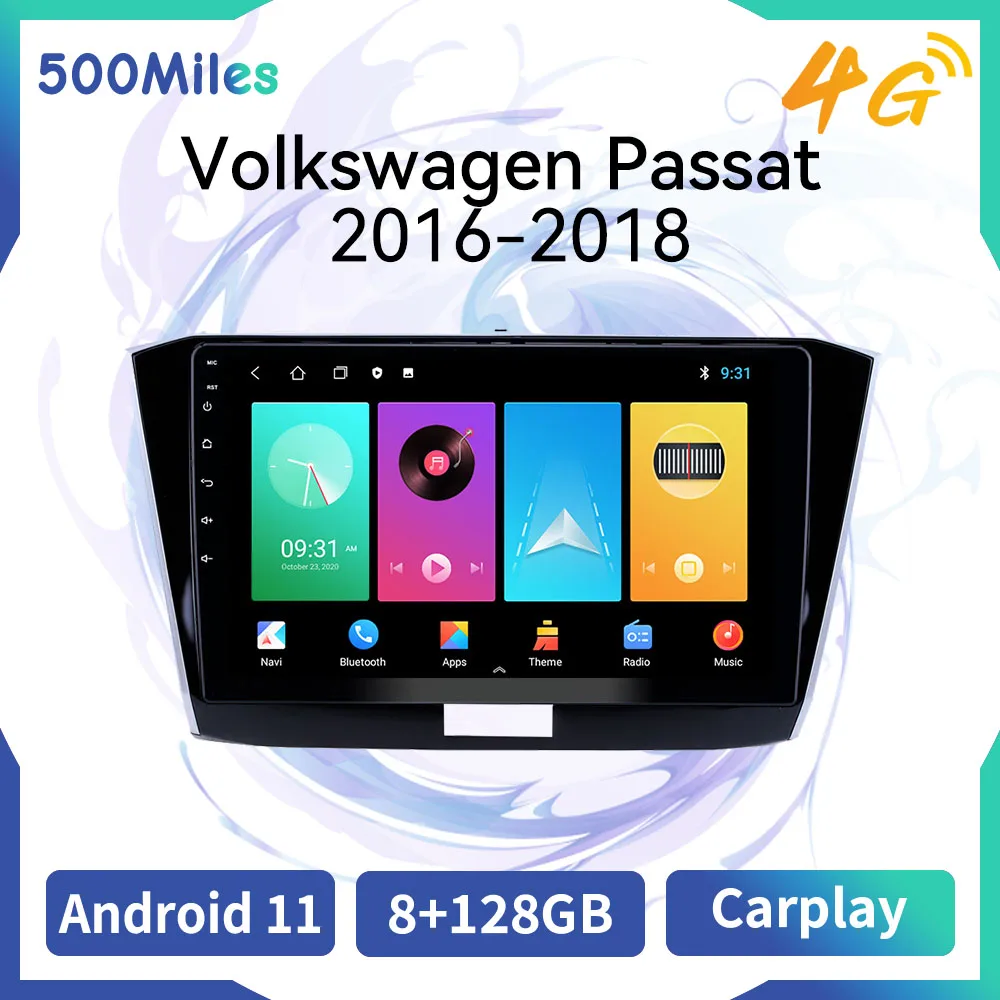 

Car Radio for VW Volkswagen Passat 2016-2020 2 Din Android Stereo Autoradio Multimedia Player Navigation GPS Head Unit Carplay