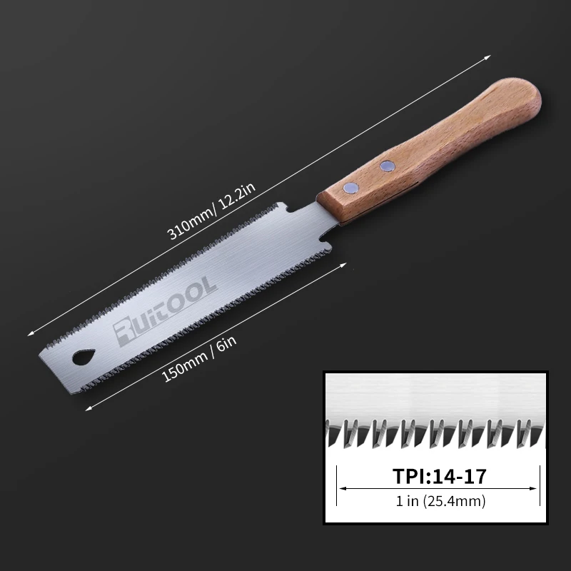 

Ruiztool 6-дюймовая японская ручная пила SK5