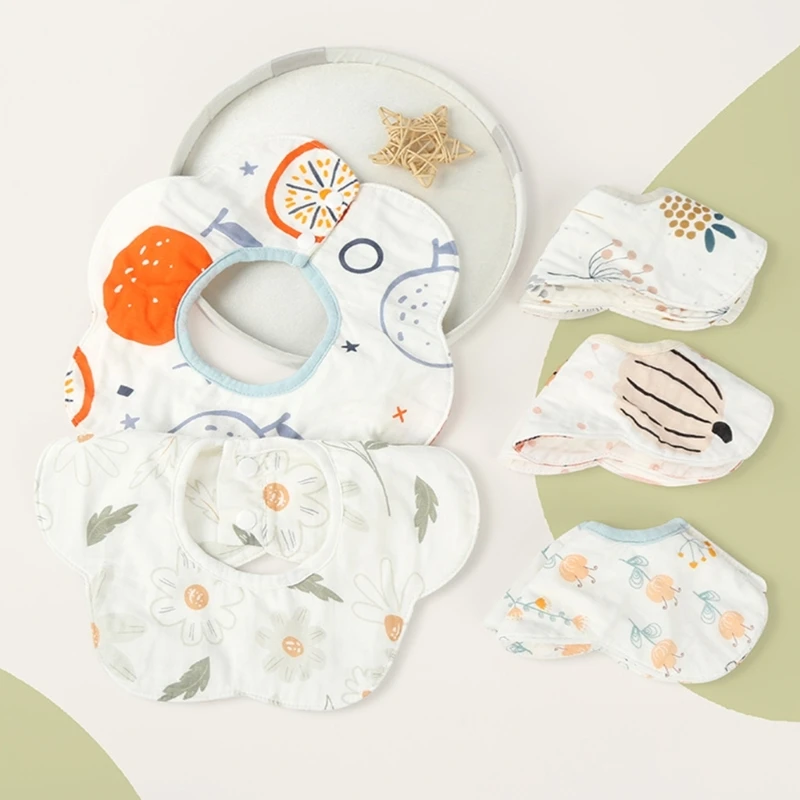 

Нагрудник для детского питания для еды, слюнявчик для новорожденных, полотенце для слюны, нагрудники с высокой впитывающей