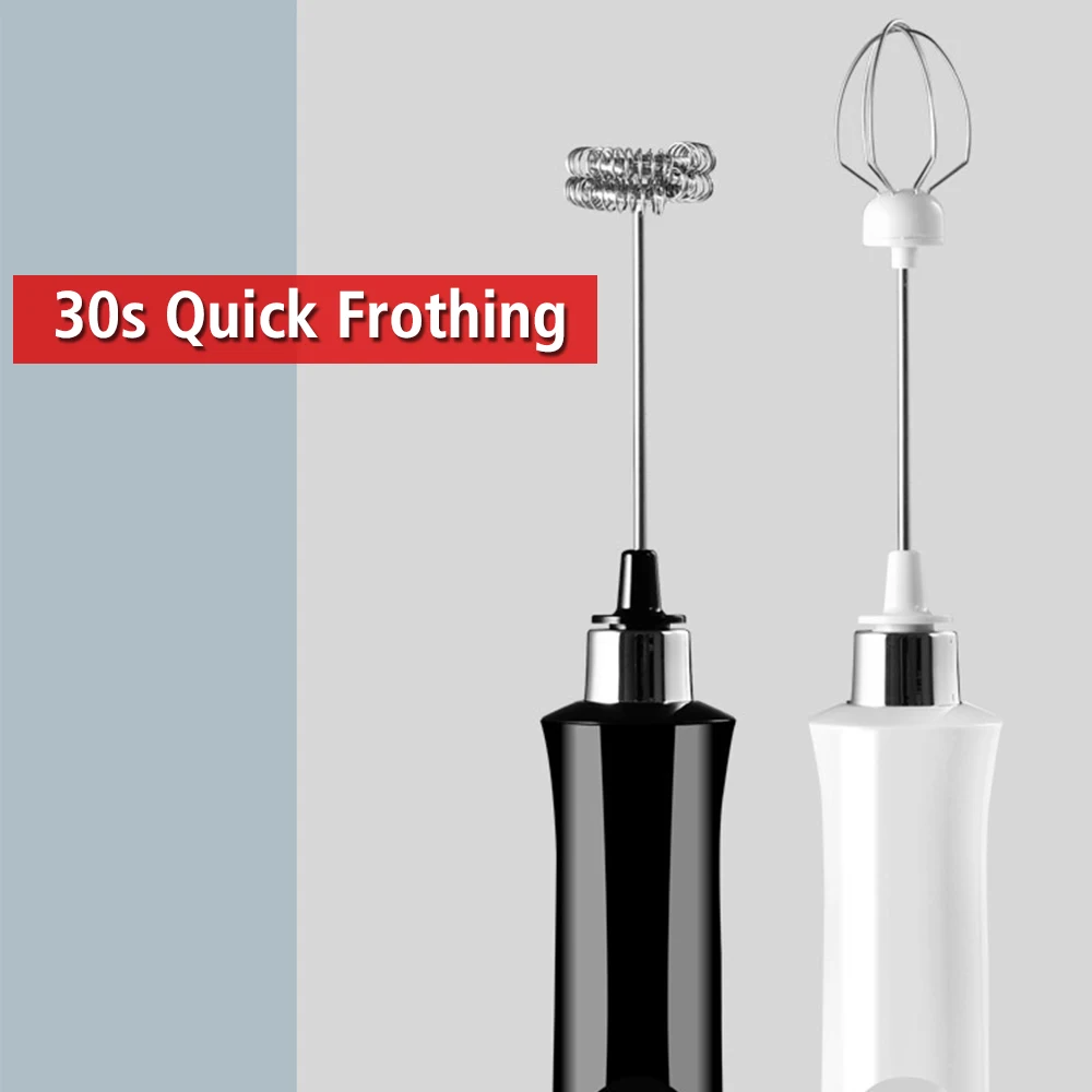 3 шт. венчик Ручной смеситель для латте капучино горячий шоколад беспроводной