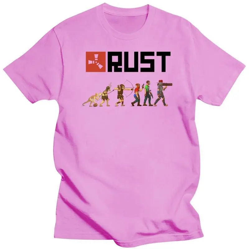 Мужская одежда футболка с принтом ржавчины и эволюции мужские винтажные