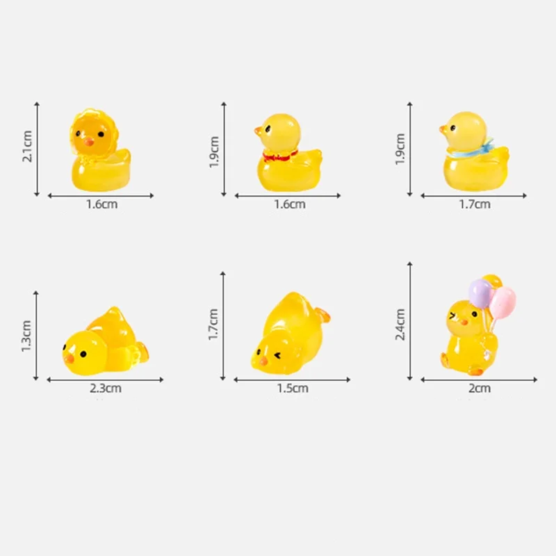 

Миниатюрные светящиеся утки для сада