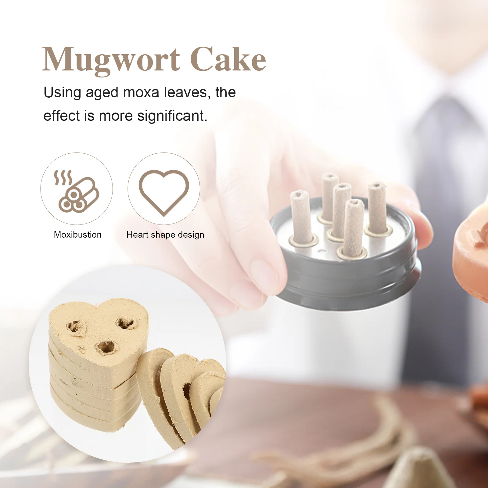10 шт. торт китайская акупунктура полынь блоки из полыни нагревательная терапия