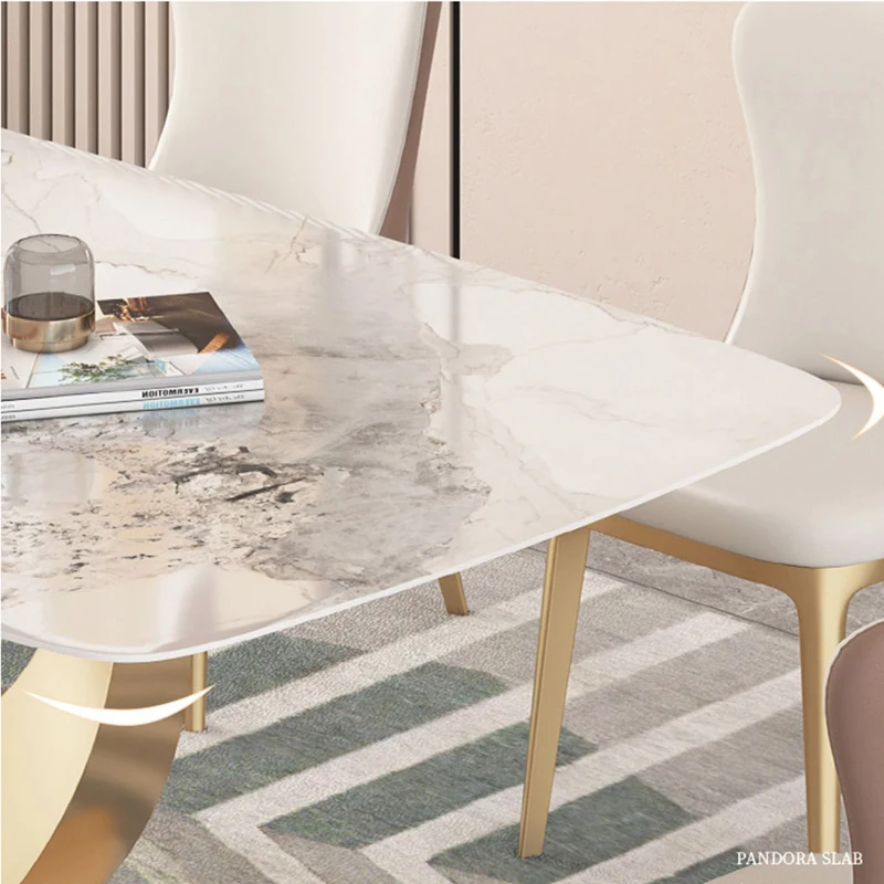 Ресторанные столы обеденный роскошный современный кухонный стол мебель острова