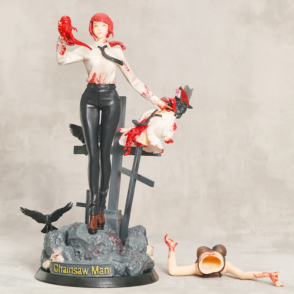 

Chainsaw Man Makima 1/6 Scale Anime Statue Decoration Collection Figurine Model Toy 31cm