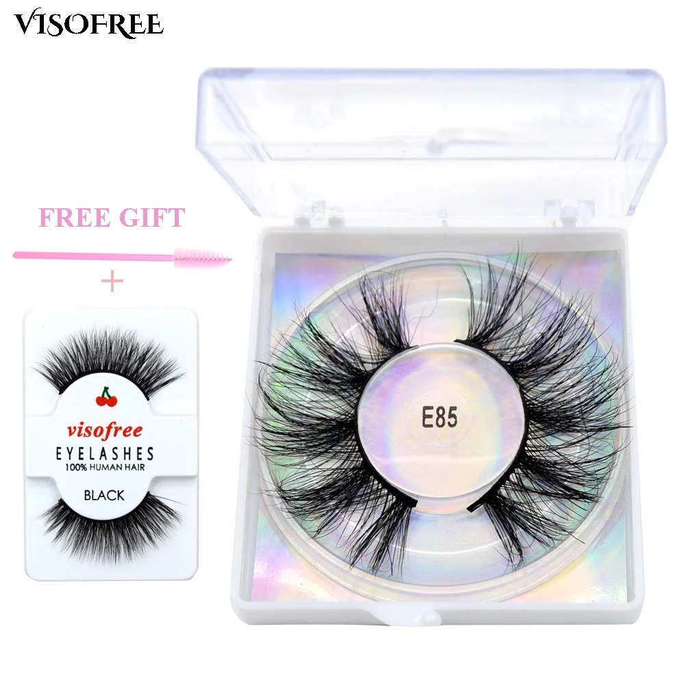 Visofree норковые накладные ресницы 25 мм ручной работы полный объем драматические