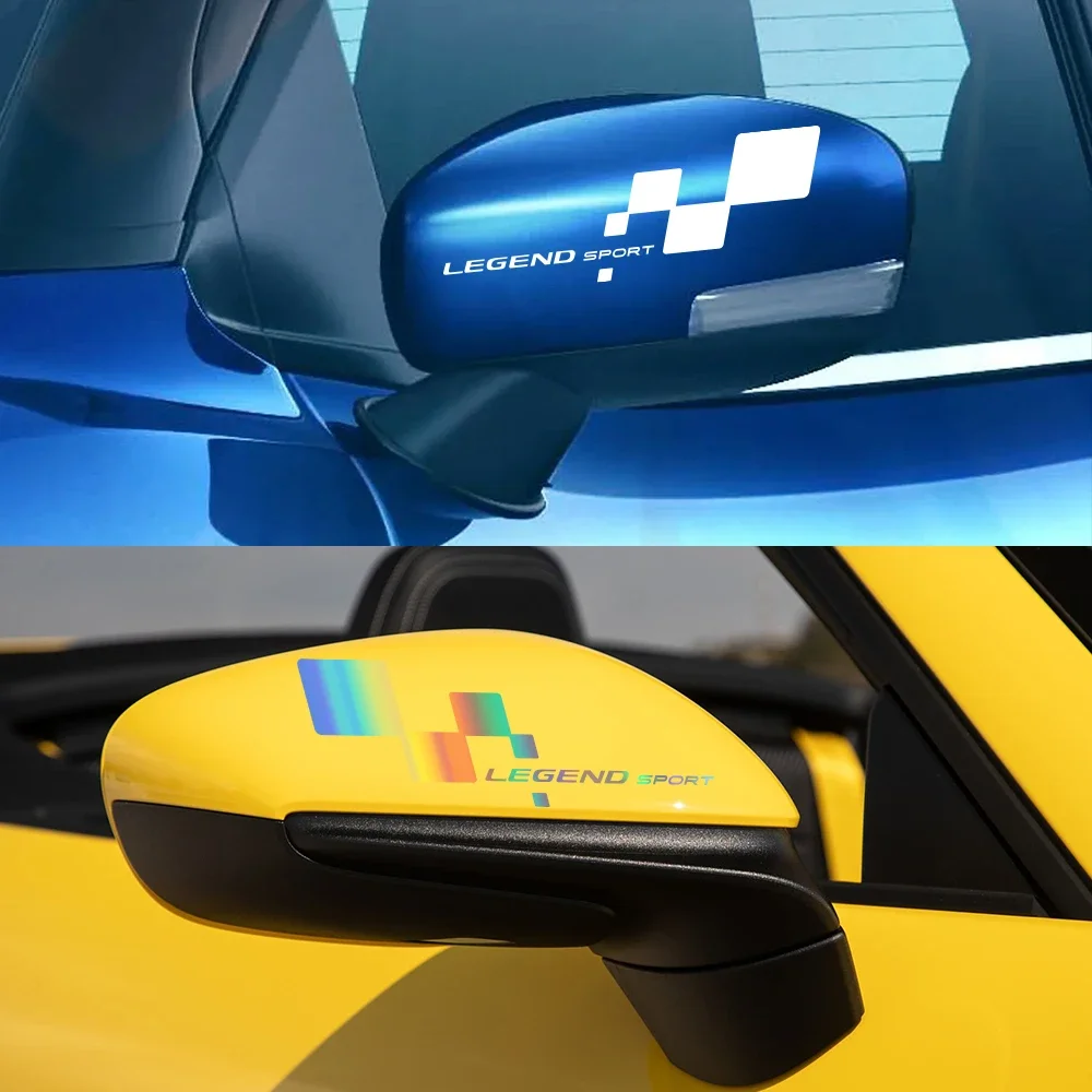 Автомобильная наклейка на зеркало заднего вида Motor Racing Sport Decor Decal Auto Accessories For Honda