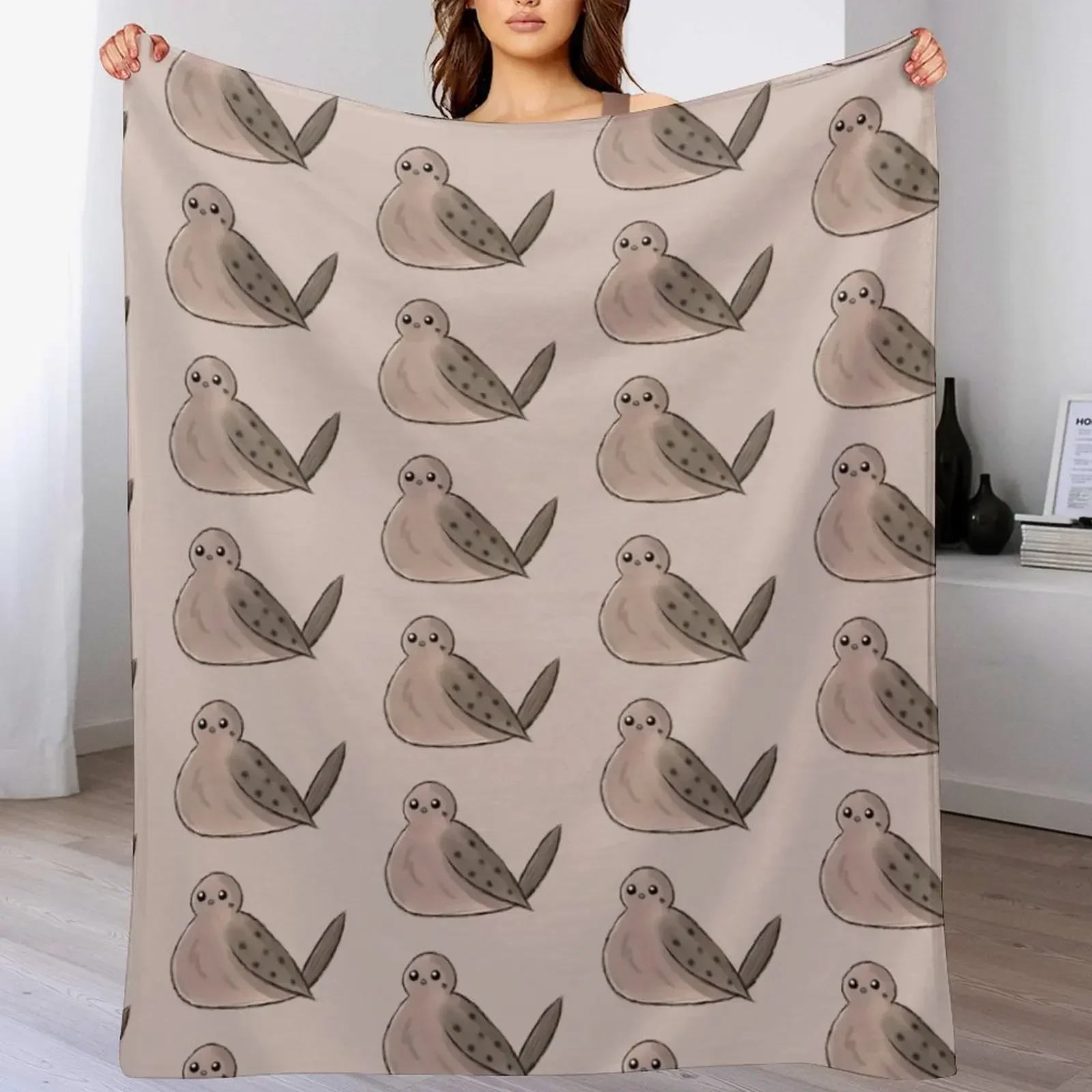 BORB: одеяло из фланели для сна с голубей