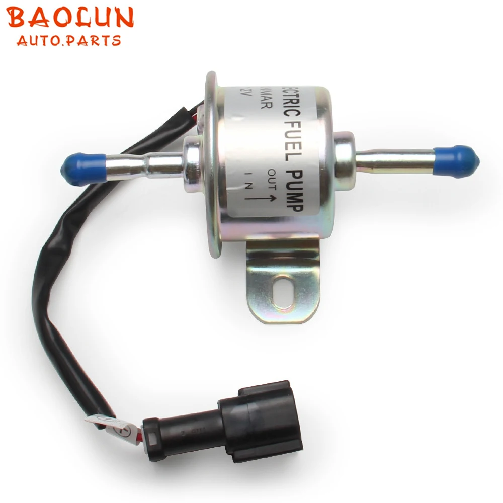 

BAOLUN New 12V Fuel Feed Pump For Yanmar 4TNV88 3TNV88 4TNV84 Mini Excavator 12961252100 129612-52100