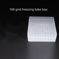 1 5ml1 8ml plastic freezing tube combined with 100 grid freezing tube rack freezing tube box