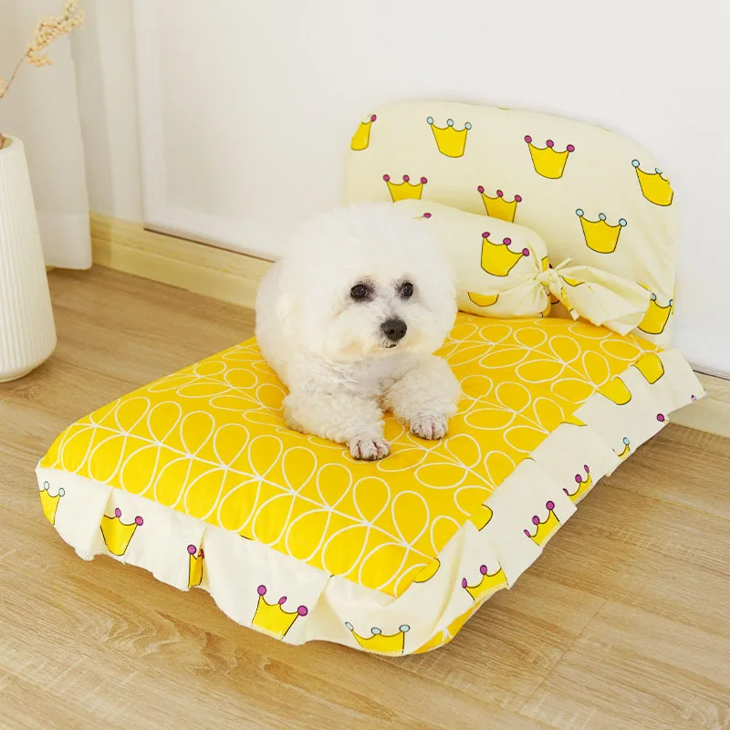

Pet Dog Bed Comfortable Rectangle Dog Kennel Ultra Soft Washable Dog and Cat Cushion Bed Winter Warm Sofa Hot Sell