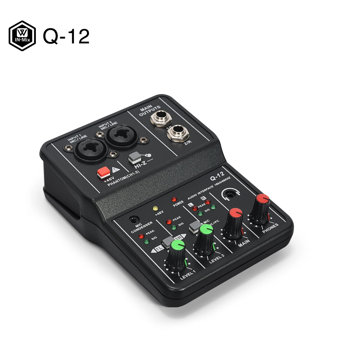Звуковая карта WinMix Q12 с аудиоинтерфейсом и мониторингом | Отзывы и видеообзор