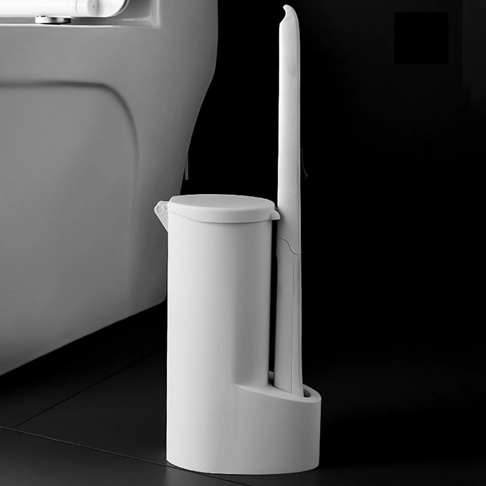 

Одноразовая щётка для туалета очиститель с длинной ручкой, щетка для чистки ванной комнаты со сменной головкой щетки, аксессуары для унитаза
