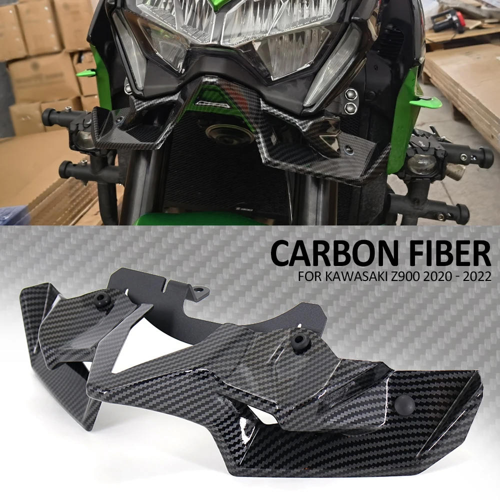 Новинка обнаженный передний спойлер из углеродного волокна для мотоцикла Z 900