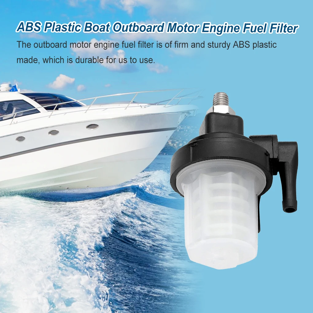 

Boat Outboard Motor Fuel Filter Portable Professional Detachable Removable Protection Filtering Assembly Parts