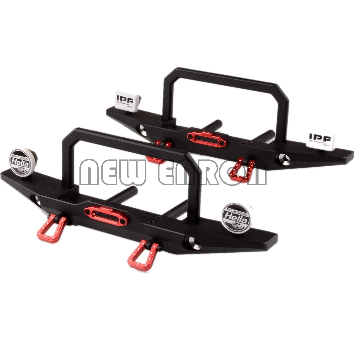 

NEW ENRON 1Pc Aluminum Front Bumper w/Winch Mount & Light Buckets FOR 1/10 Traxxas TRX-4 TRX4 T4
