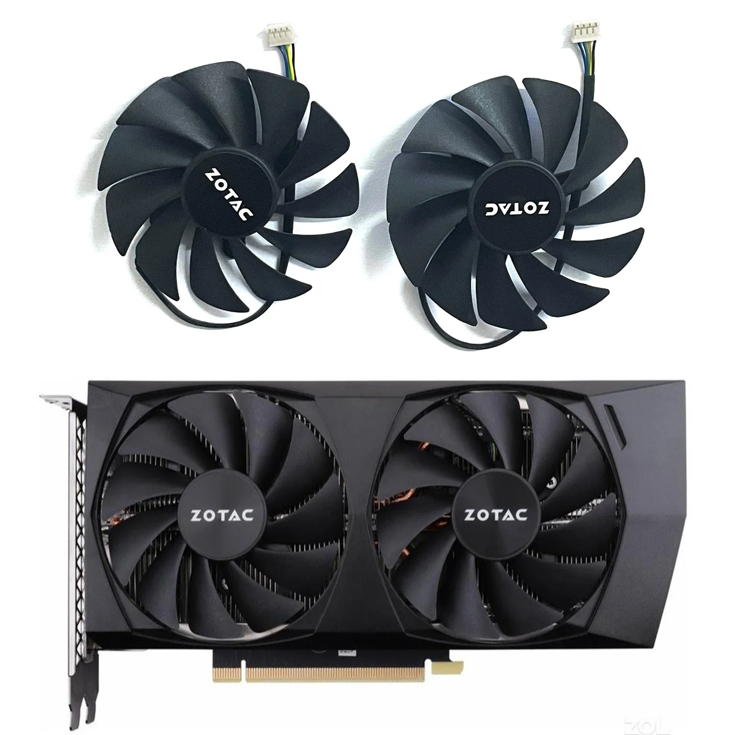

Охладитель графической карты GA92S2U CF9015H12S 4PIN 89 мм RTX3060TI для Zotac RTX3050 3060 3060ti