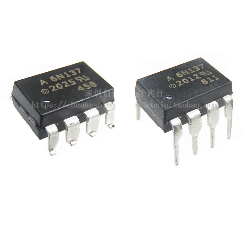 

New original 6N137 6N137-000 500E SMD SOP-8 straight plug DIP-8 optocoupler isolator