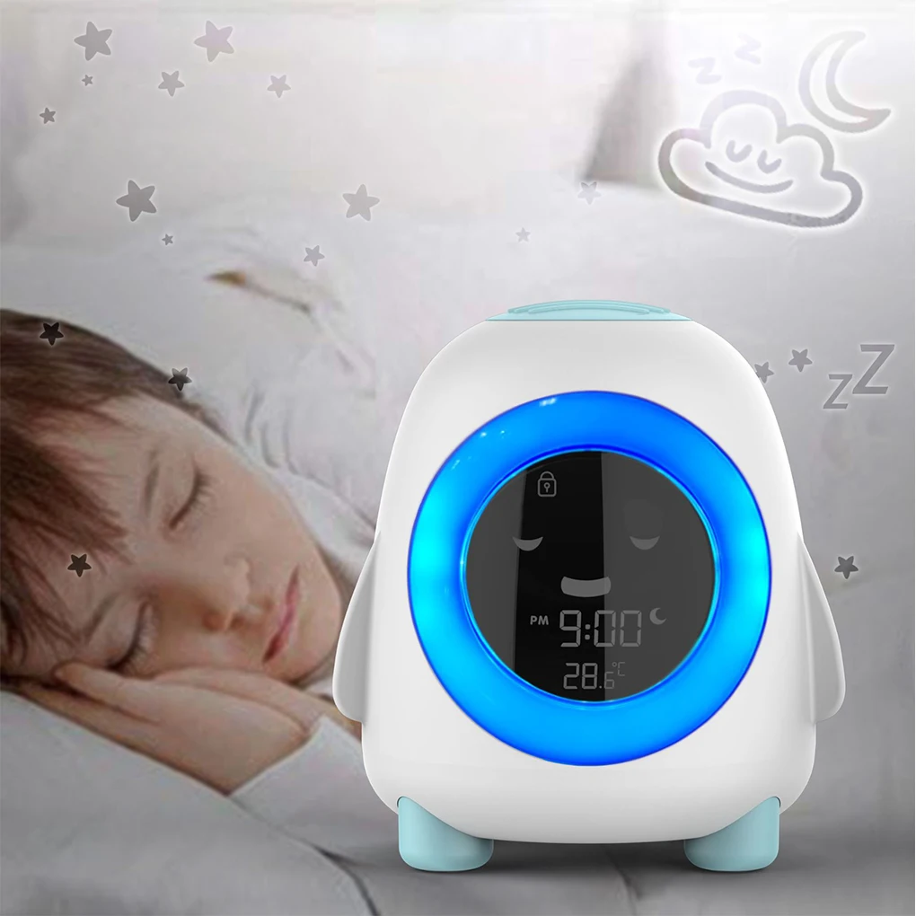 

Digital Alarm Clock Home Bedroom Sleep Clocks Wake up Night Light