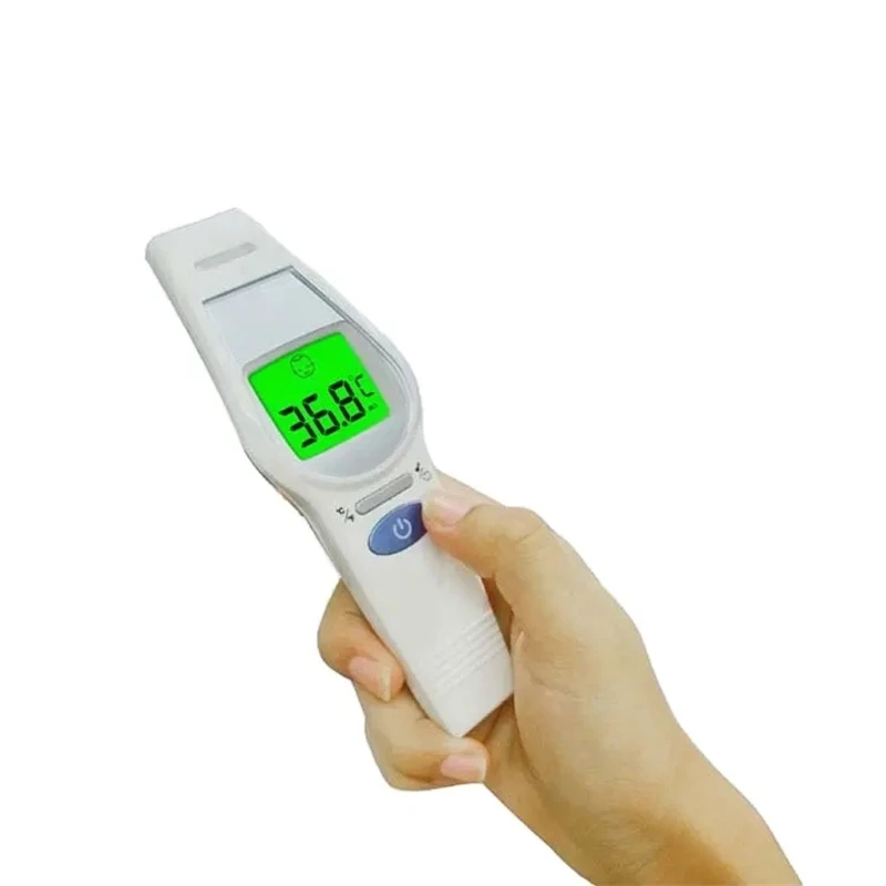 

Цифровой светодиодный термометр, Бесконтактный инфракрасный градусник для измерения температуры тела, температура тела у детей и взрослых