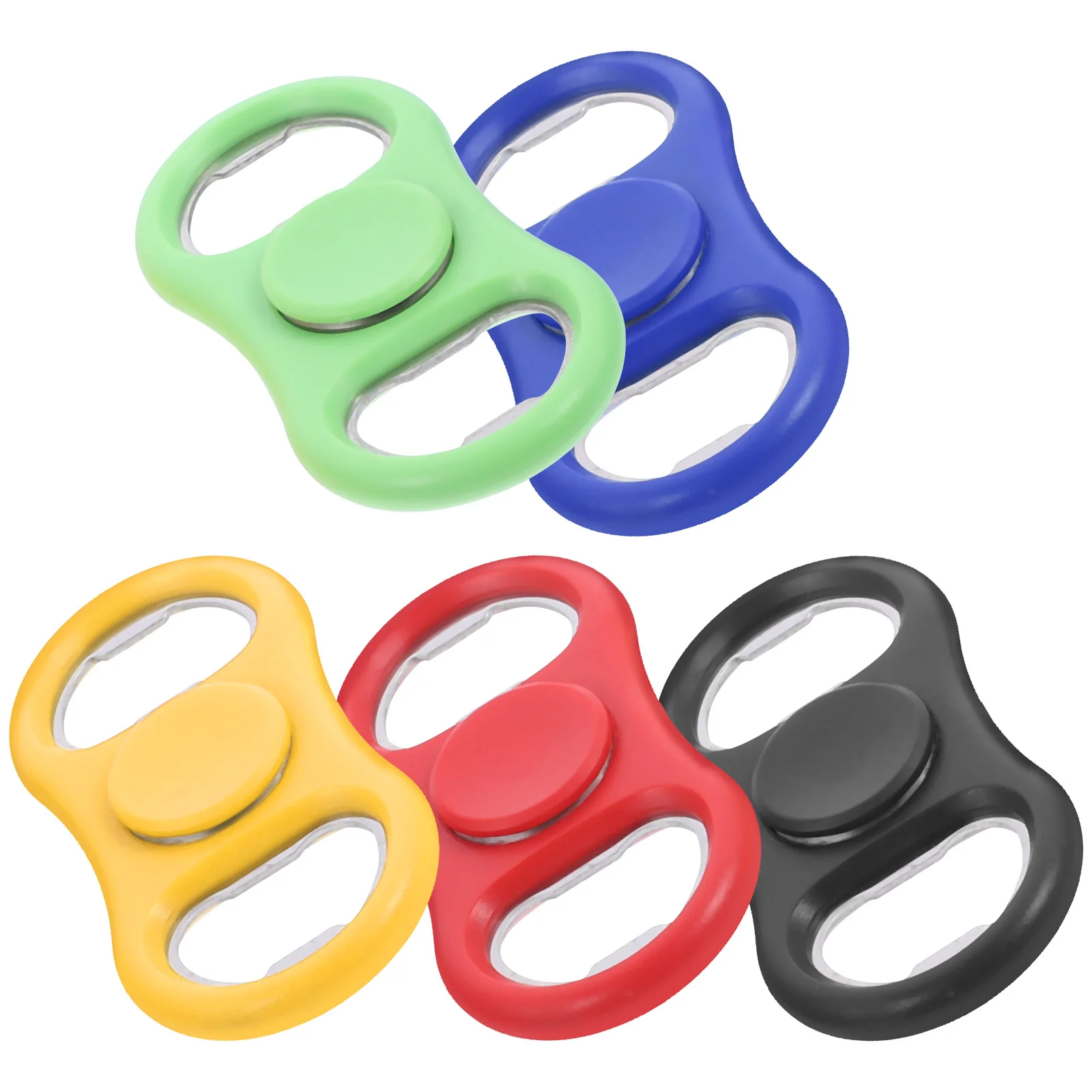 

5 Pcs Rotation Bottle Opener Opening Gadget Openers Beer Party Lid Remover Tools Soda