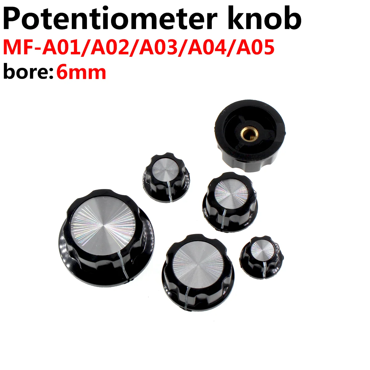 

20 шт. Ручки переключателей MFA01-MFA05 Hongqichip