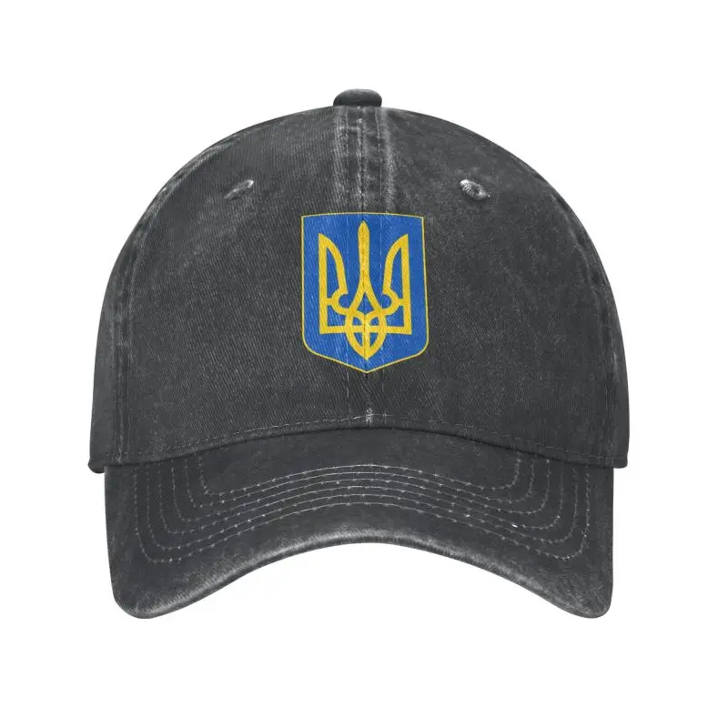 

Индивидуализированная хлопковая бейсболка в стиле Герба Украины для мужчин и женщин, регулируемая Спортивная Кепка в виде папы