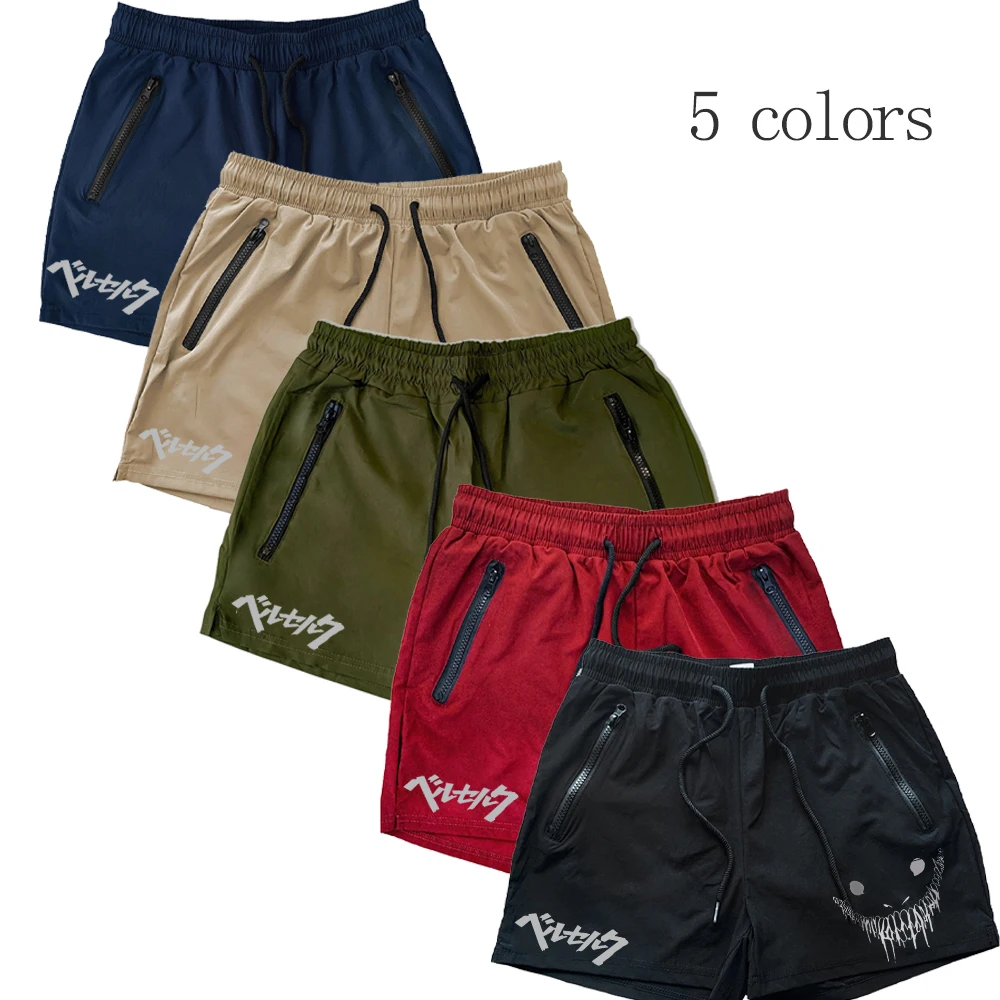 Berserk мужские Летние плавки с принтом Манг пляжные шорты Быстросохнущий купальный