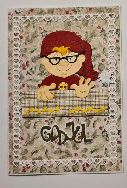 Металлические пресс-формы Рождественский Эльф форма для вырезания карточек