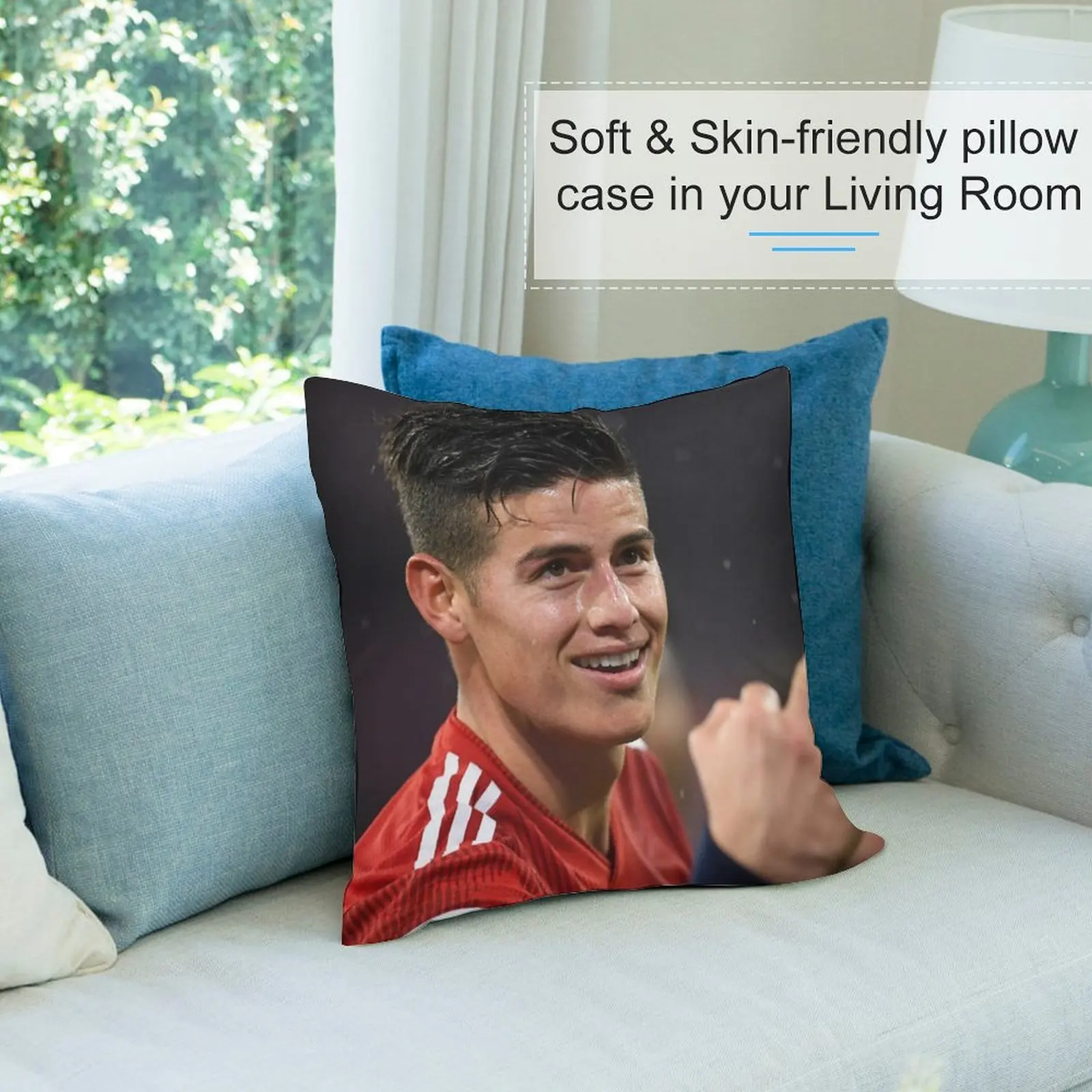 Декоративная подушка Джеймса Родригеса декоративные наволочки для диванов