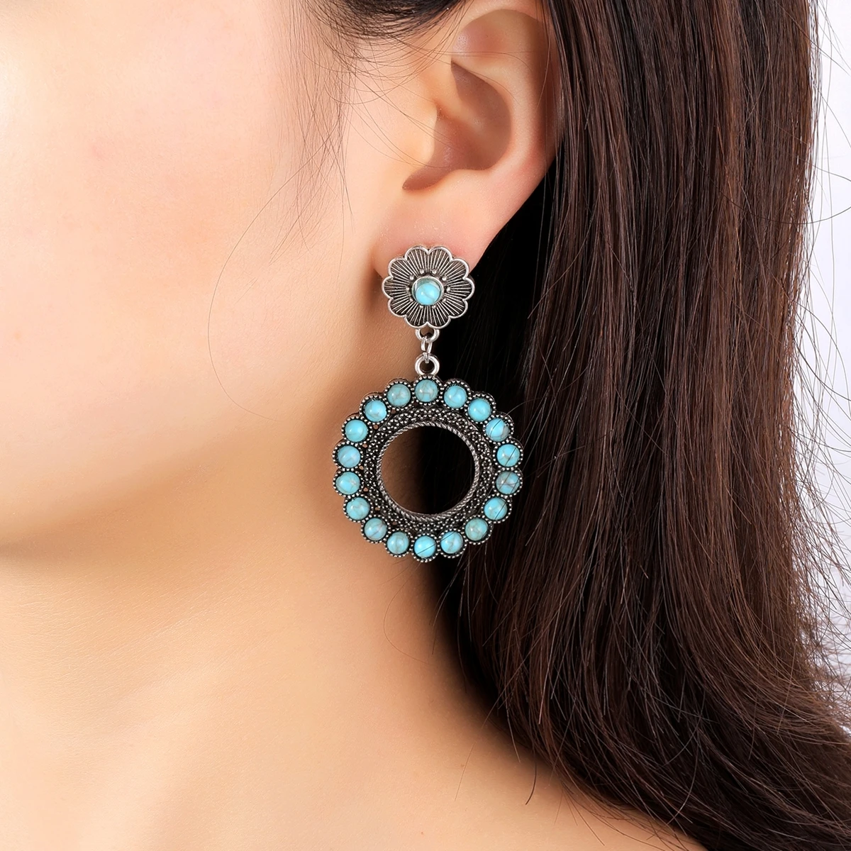 Женские серьги в стиле бохо