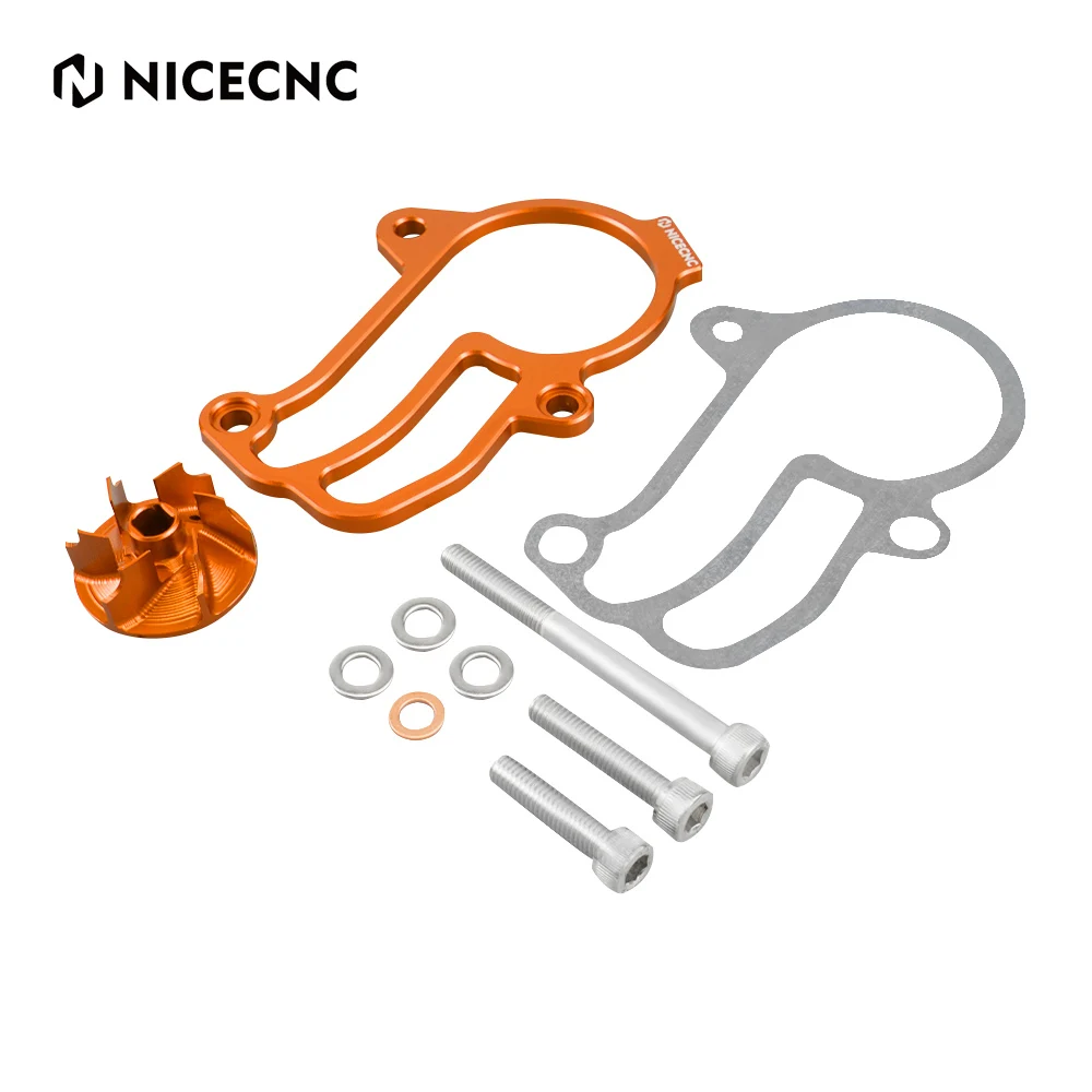 

Для KTM EXC 300 250 XC-W 2020-2023 Негабаритная крышка водяного насоса и комплект прокладок крыльчатки охладителя водяного насоса SX 250 300 XC 2019-2022