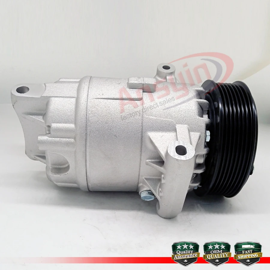 Фото Компрессор кондиционера переменного тока CVC PV6 для Nissan QashQai J10 JJ 10 DUALIS 2,0 MR20DE 2007 926001 DB3A 926001 DB0A 92600JD200 92600JE00A №4