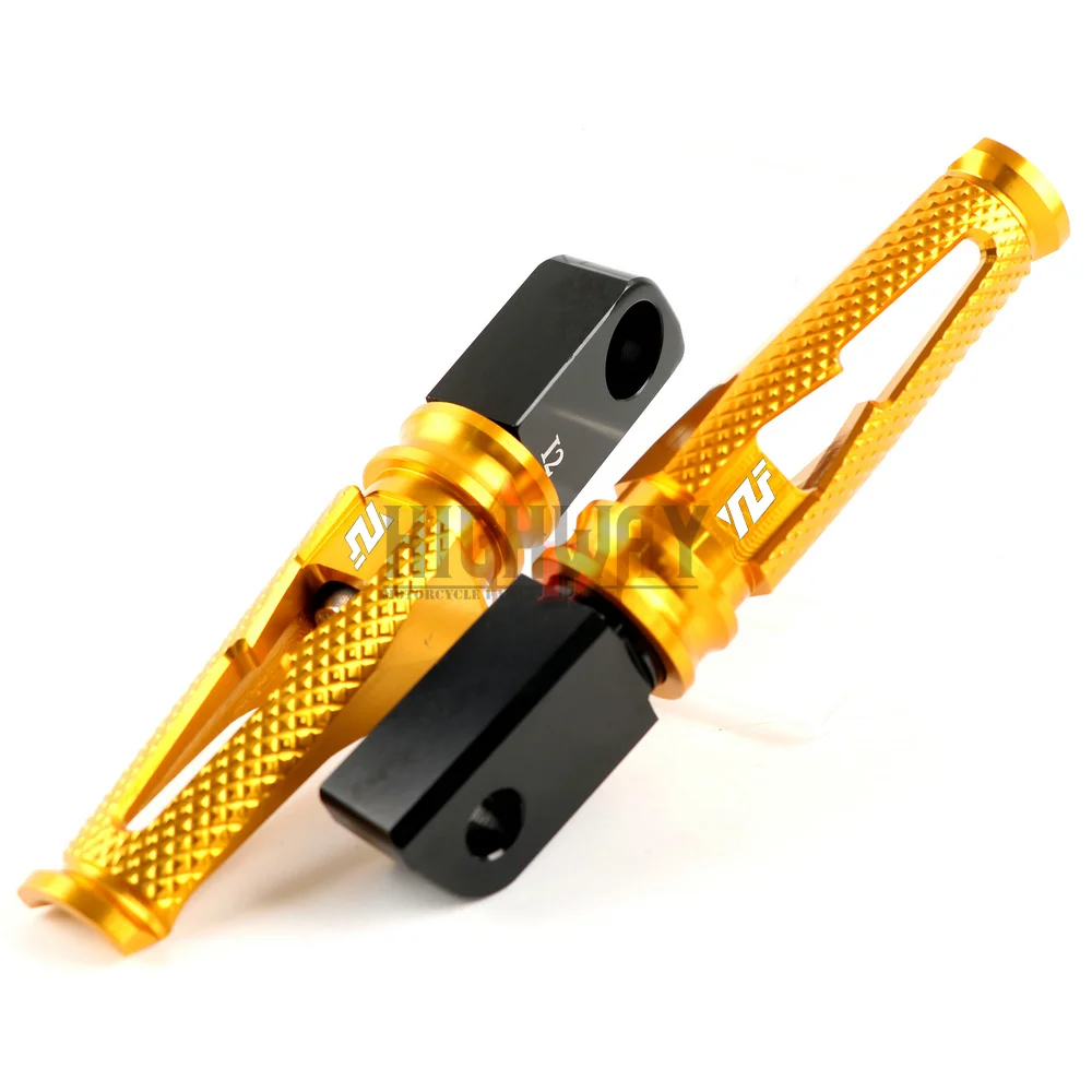 

Motorcycle CNC Aluminum Rear Passenger Footrests Foot Rests Foot Pegs For YAMAHA YZF R1 YZF R6 YZF-R1 YZF-R6