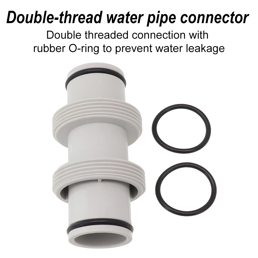 

Hose Extension Adapter For Intex Split Hose Plunger Valve Pool Part 1.5in To 1.5in Spas Hot Tub Swimming Pool Straight Connector
