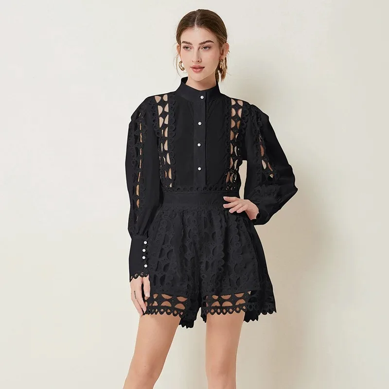 Роскошные летние осенние комплекты из 3 предметов: майки блузка шорты женский