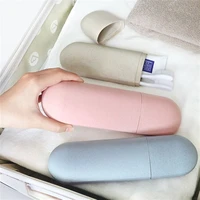 toothbrush holder cosmetic capsule travel case organiser portable cosmetic case bathroom organizer for toothbrush