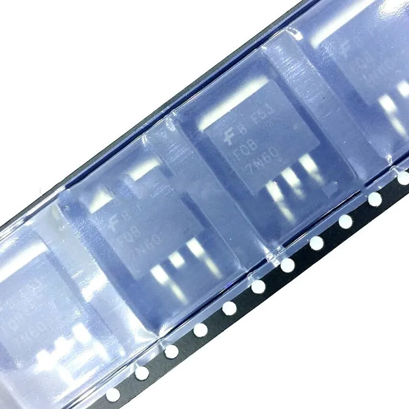 

10 шт., стандартная ЖК-панель FQB7N60 SSW7N60 7N60 7.4A 600V SMD TO-263