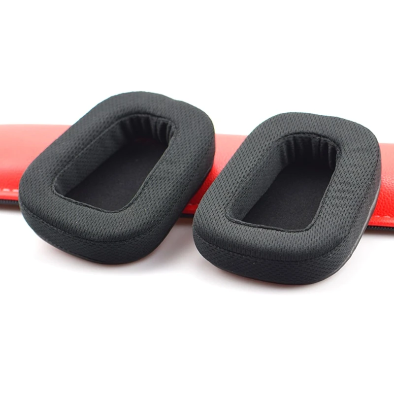 

Soft Breathable Earphone Replacement Earmuffs Head Beam Compatible with G633 G933 Ear Pad Cushion Cover Noise Reduction