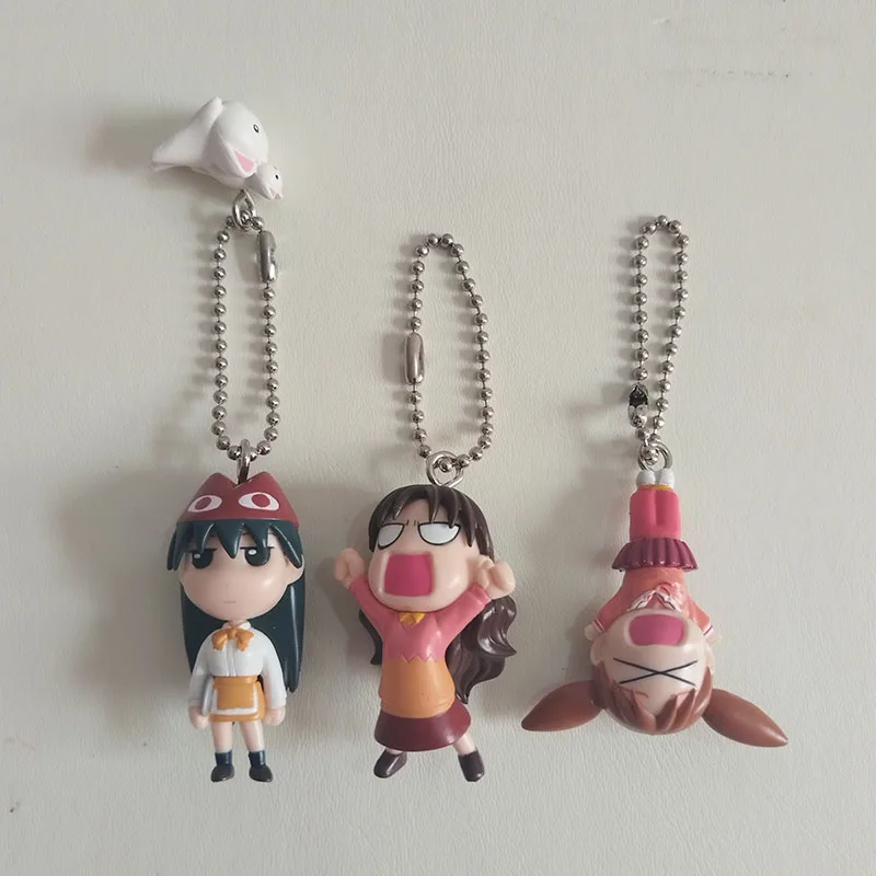 Фото Azumanga Daioh, японское издание, экшн-фигурка, аниме, распечатанная милая фигурка, модель, объемные подвески, игрушки №3