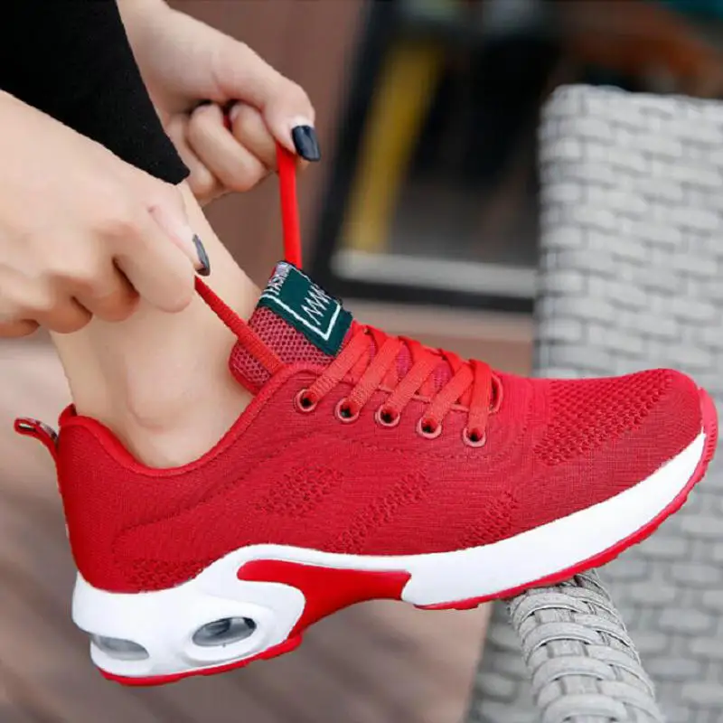 Women Spring Autumn Sport Shoes Fashion Platform Sneakers Ladies Flats Running Shoe Comfortable Woman Comprehensive Training Sho