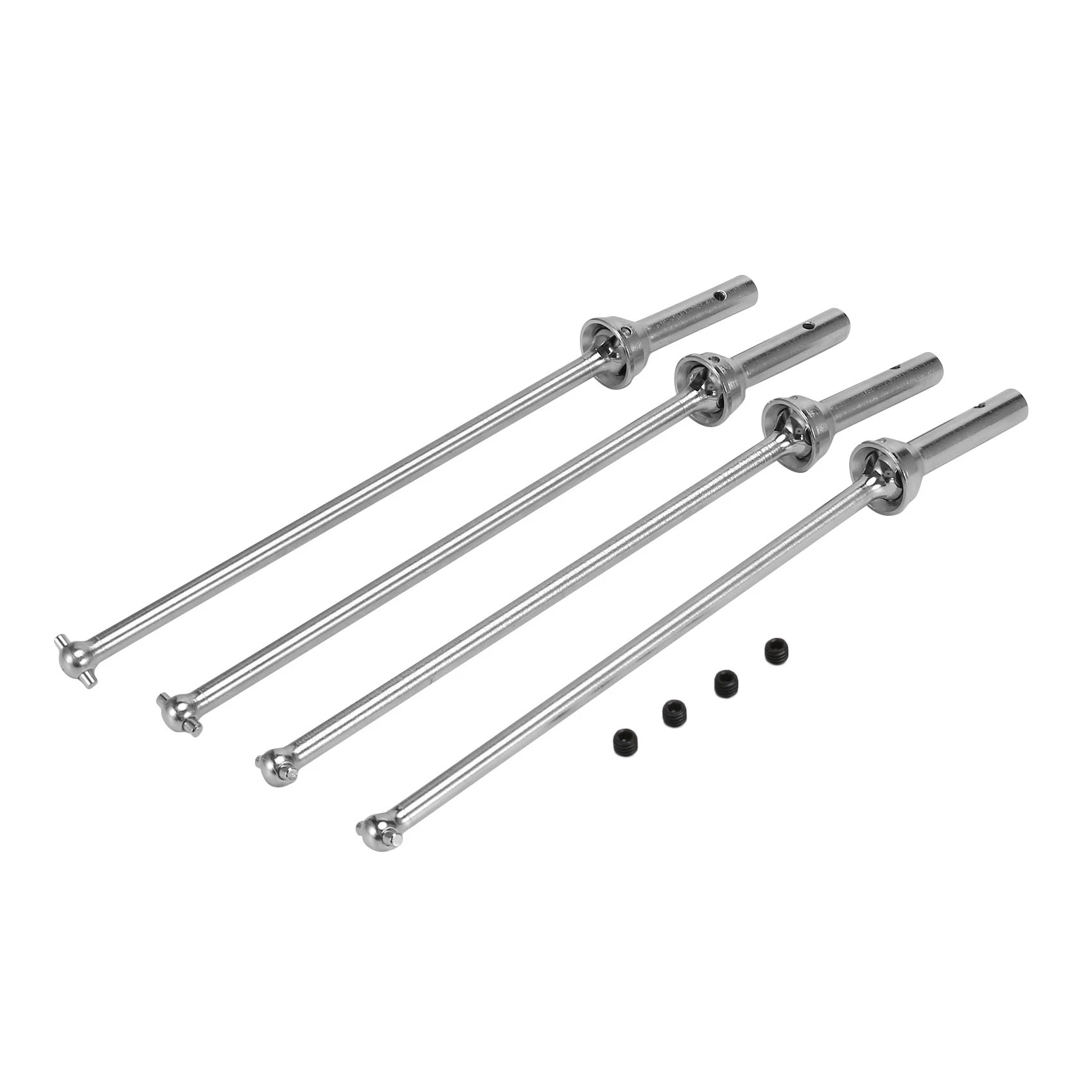 

4 шт. Металлический Стальной передний и задний приводной вал CVD для Arrma 1/8 картон Outcast известные обновленные детали для радиоуправляемых авто...