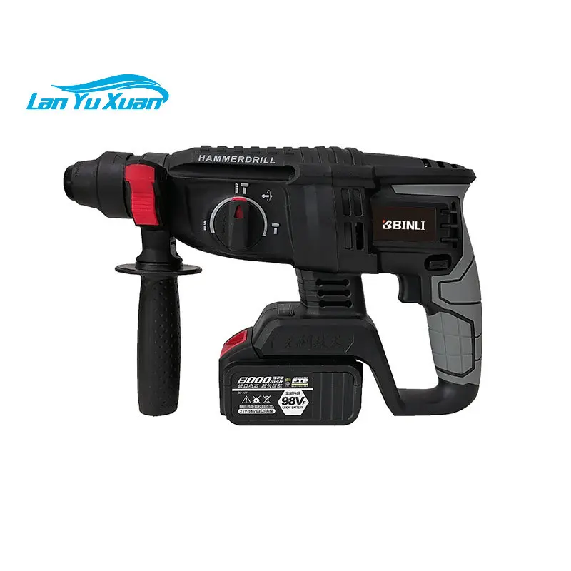 

Binli Portable Handheld Hot Sale 13mm Cordless Electric Brushless Impact Hammer Drill