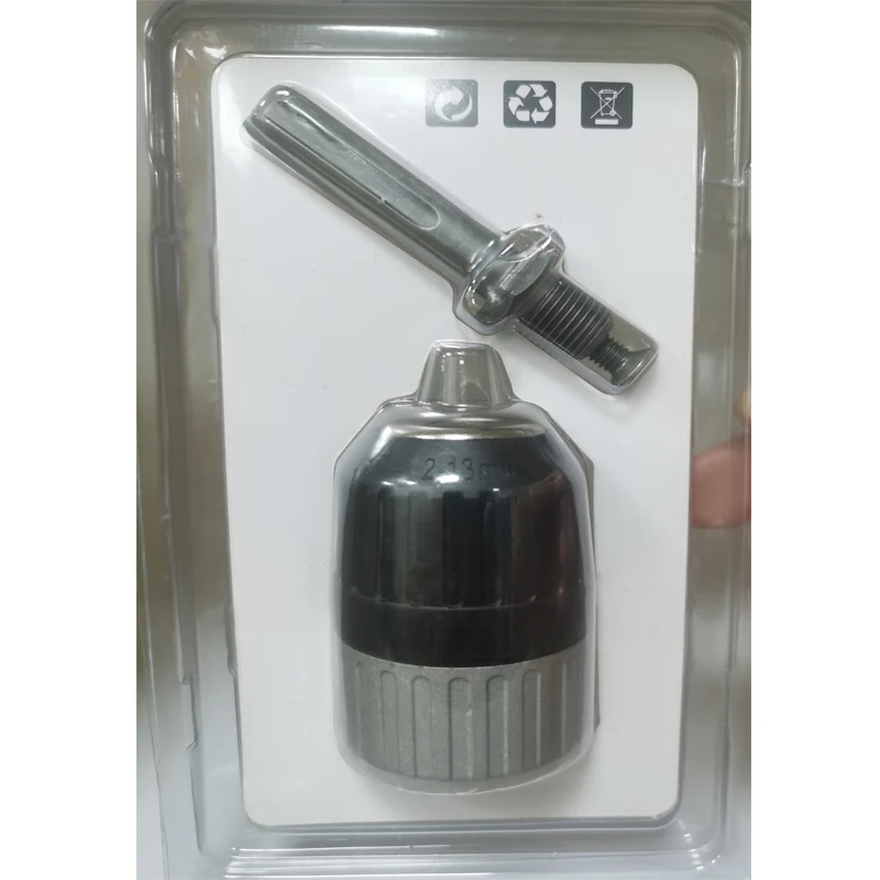 

Самоблокирующийся металлический патрон, дрель без ключа 10 мм 13 мм, быстросменный конверсионный ключ, адаптер 1/2 -20UNF, ударный электрический молоток