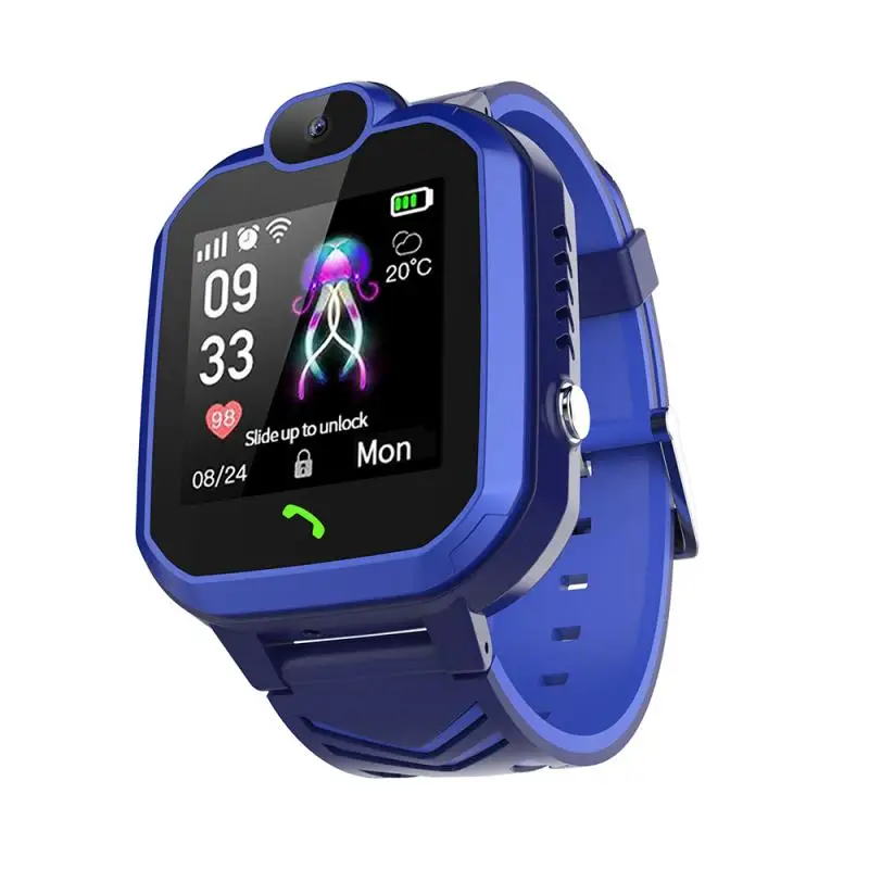 

New Smart Watch Anti-lost Waterproof Functional Child SOS Call Locator Tracker LBS Positioning SIM For Android IOS Phone Gift UK