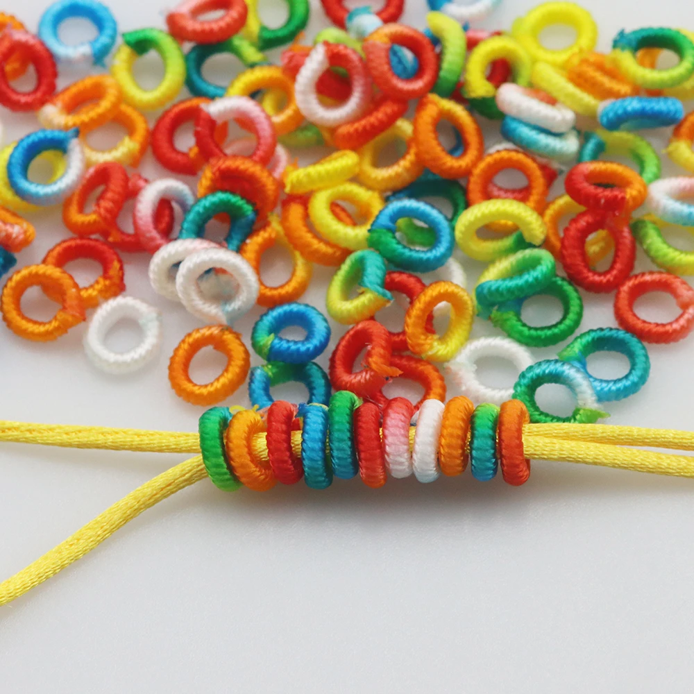 50/100 шт. 6 мм китайская катушка для узлов аксессуары сделай сам плетеная вручную